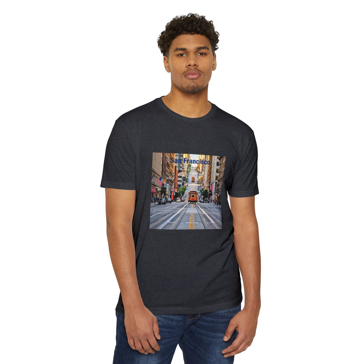 San Francisco Streetcar Cityscape T-Shirt