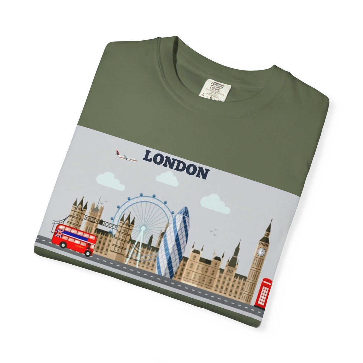 London Skyline Travel T-Shirt