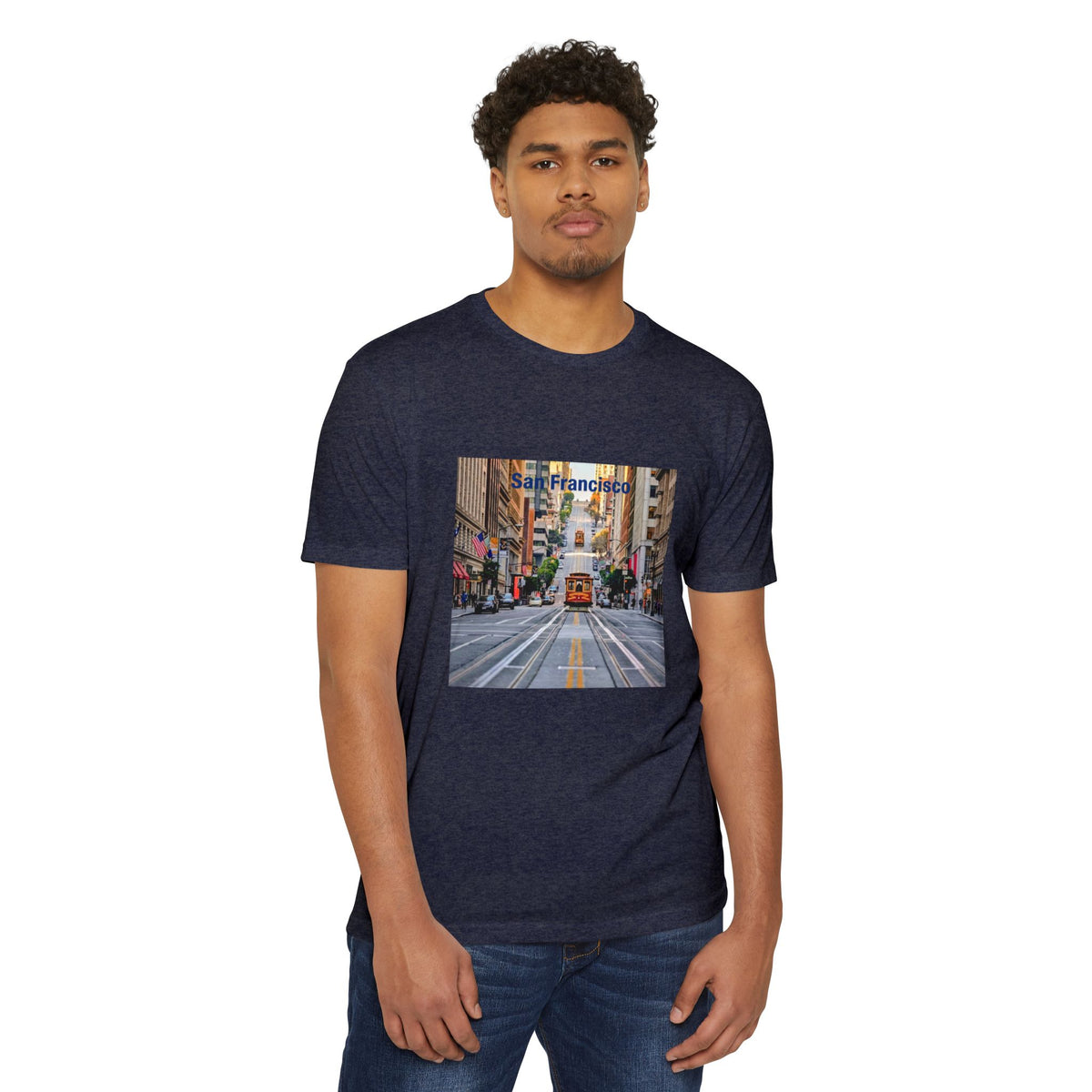 San Francisco Streetcar Cityscape T-Shirt