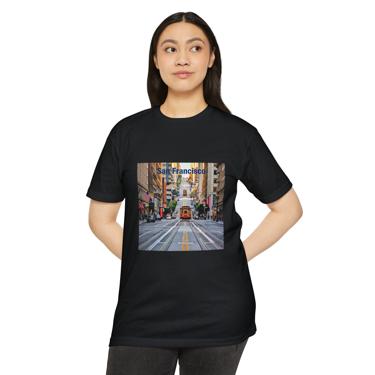 San Francisco Streetcar Cityscape T-Shirt