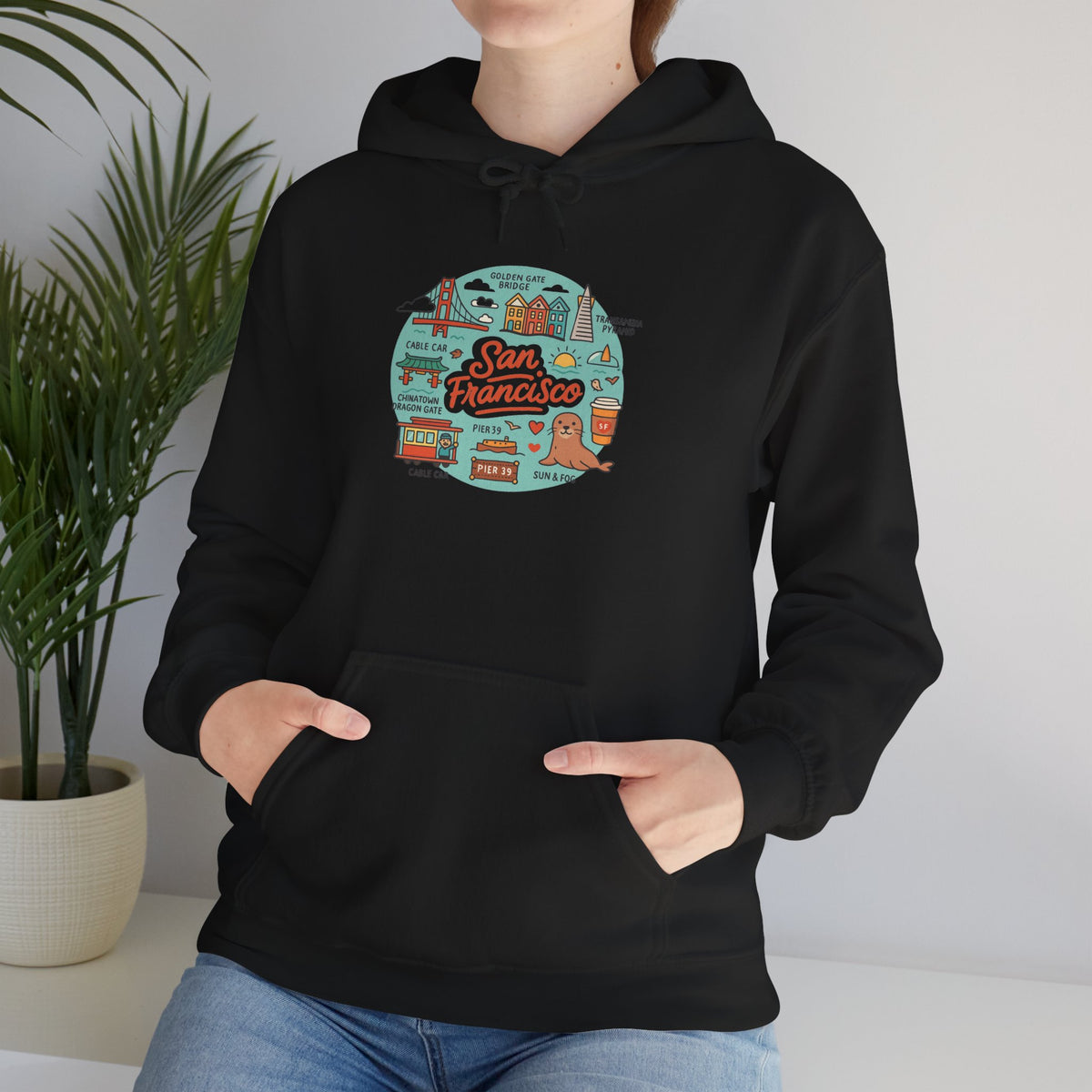 San Francisco Travel Graphic Hoodie