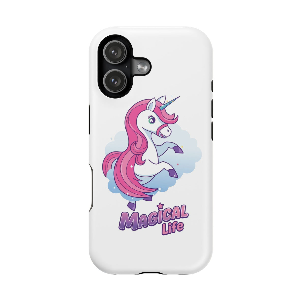 Magical Life Unicorn Phone Case — Impact-Resistant Magnetic Protection