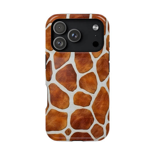 Giraffe Print Magnetic Phone Case