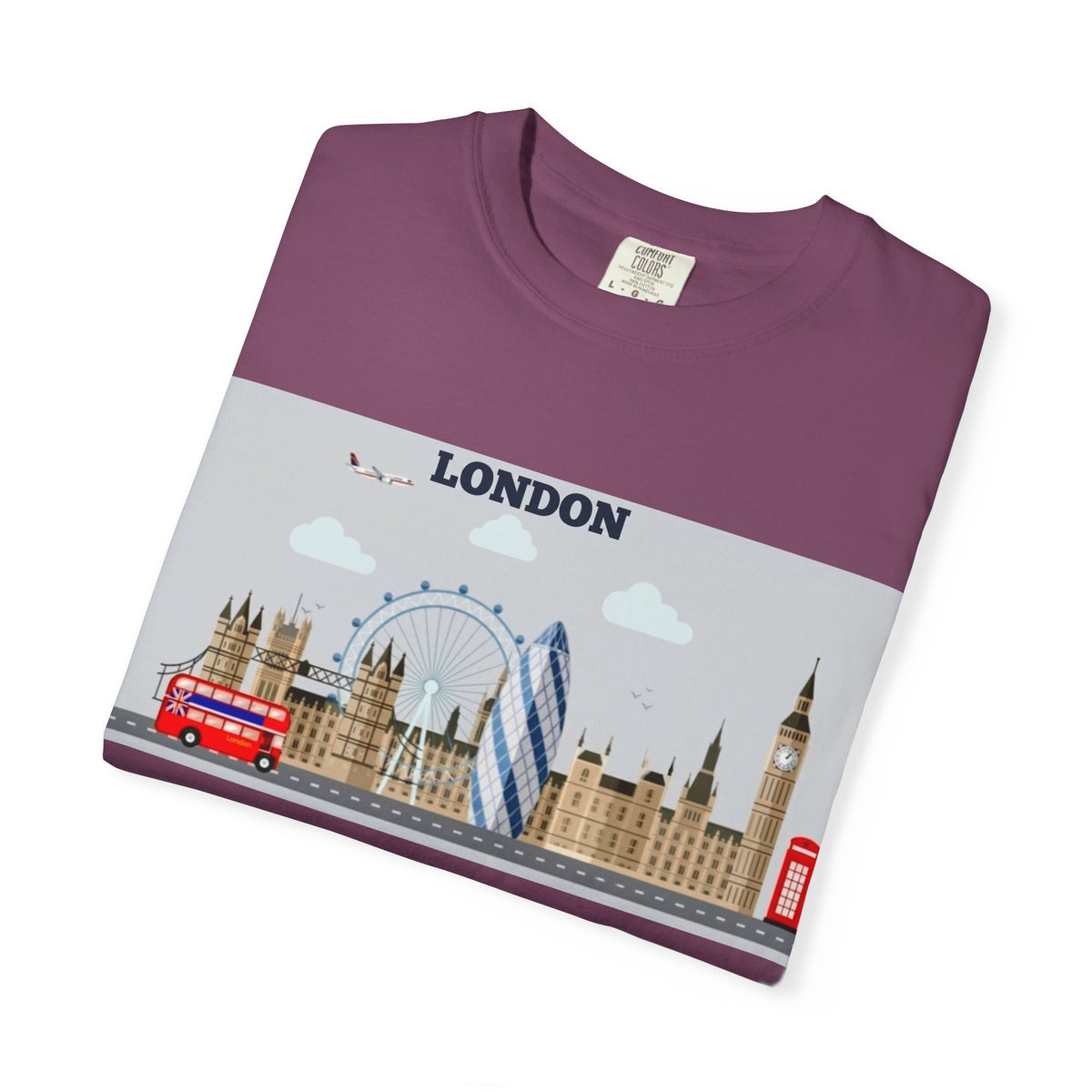 London Skyline Travel T-Shirt