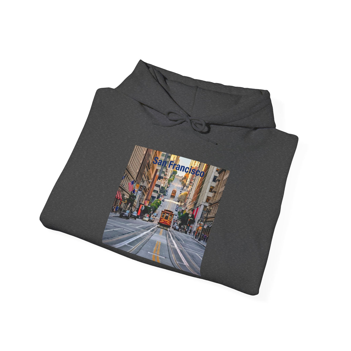 Urban City Street Scene Hoodie