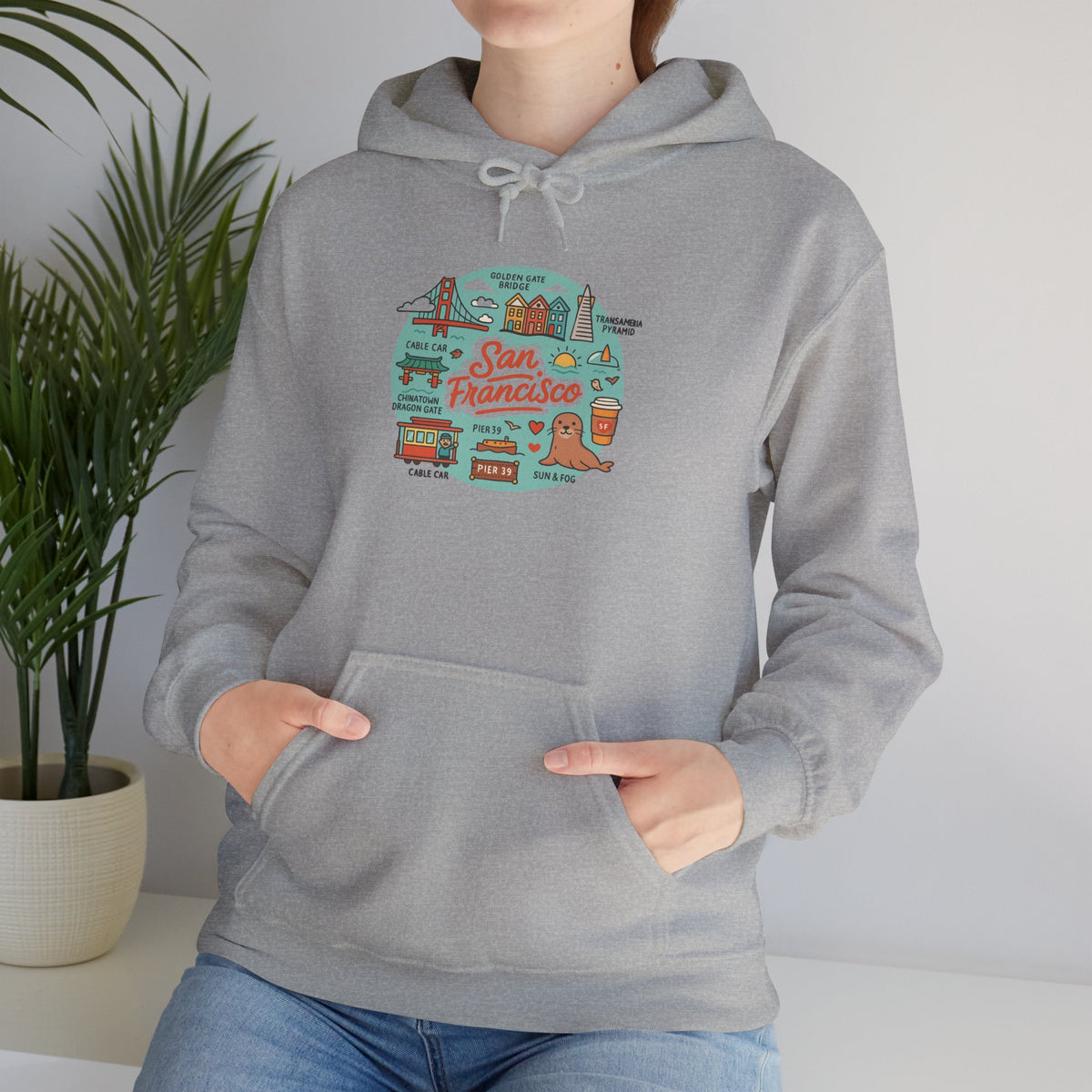 San Francisco Travel Graphic Hoodie
