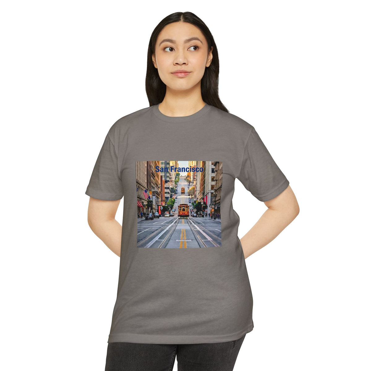 San Francisco Streetcar Cityscape T-Shirt