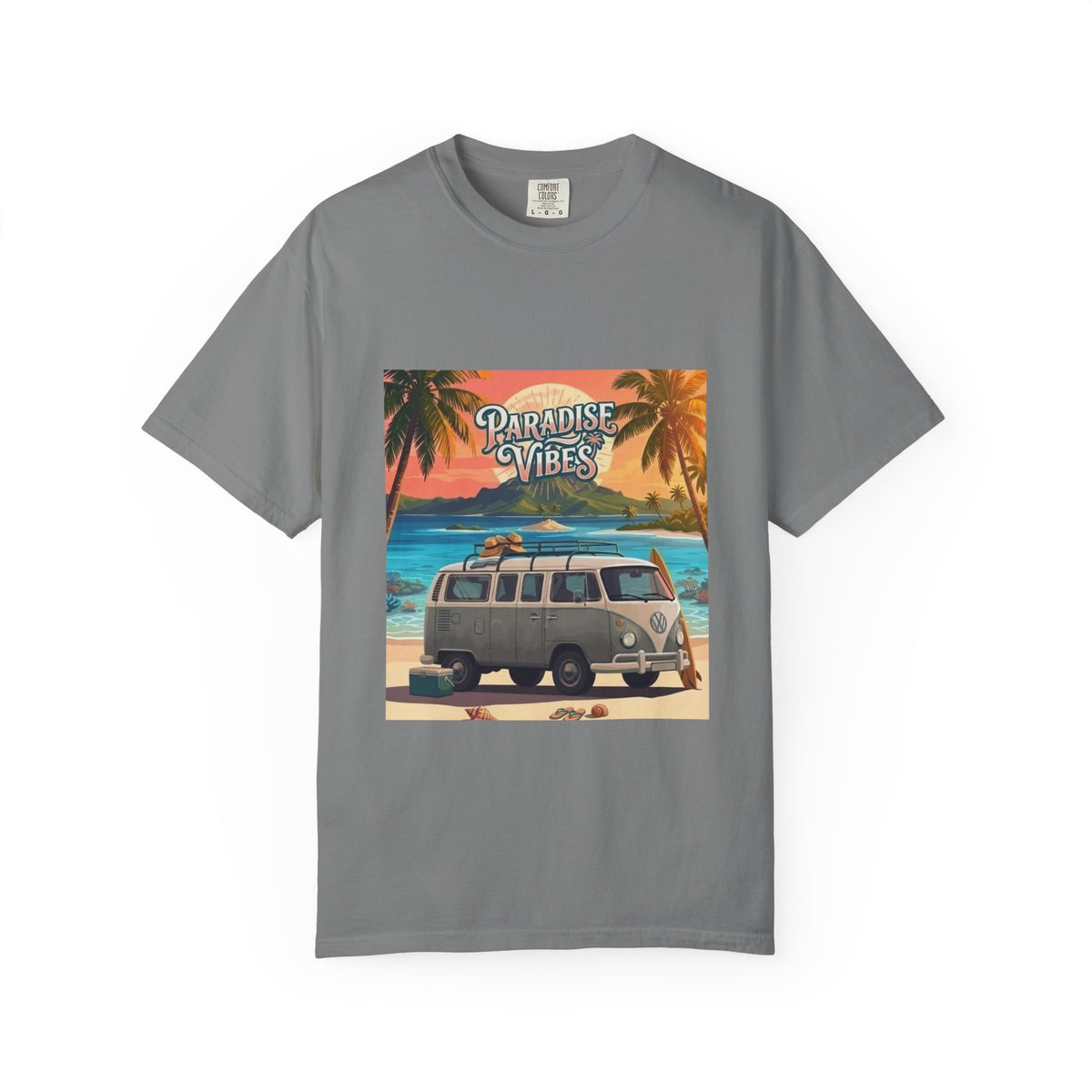 Paradise Vibes Surf Van Men T-Shirt