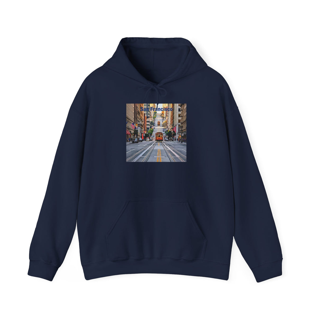 Urban City Street Scene Hoodie