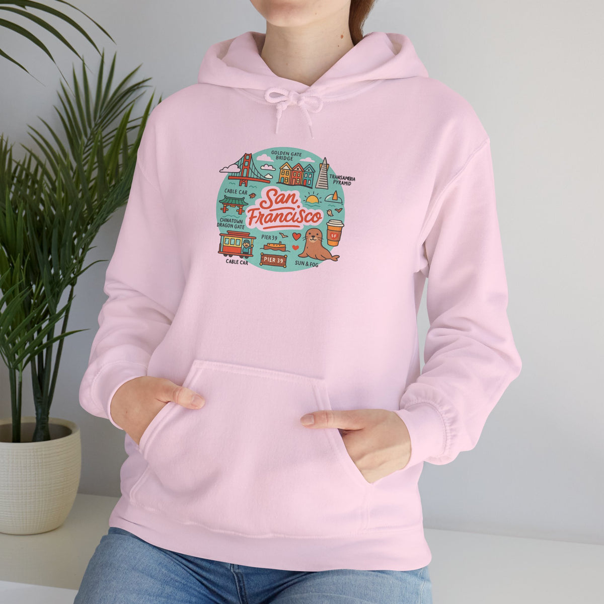 San Francisco Travel Graphic Hoodie