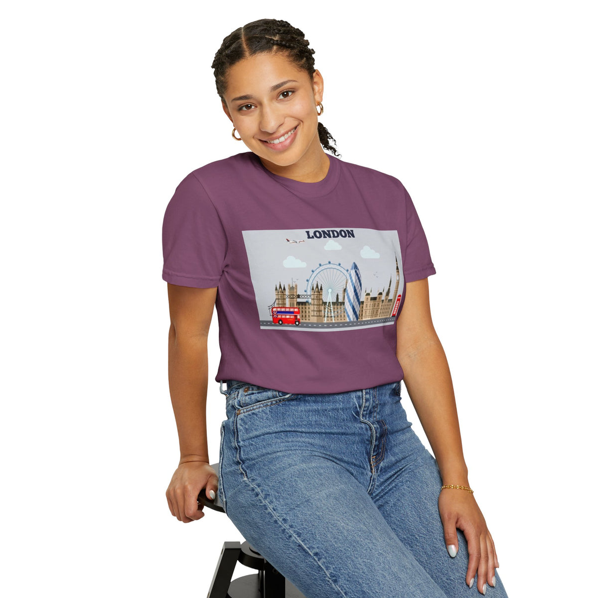 London Skyline Travel T-Shirt
