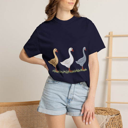 Three Geese Cottagecore T-Shirt