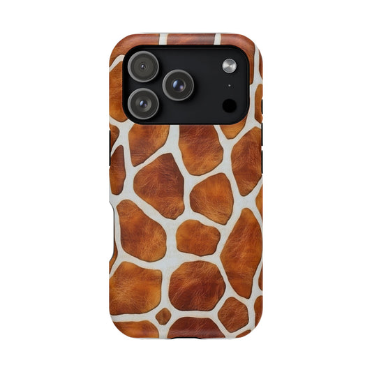 Giraffe Print Magnetic Phone Case