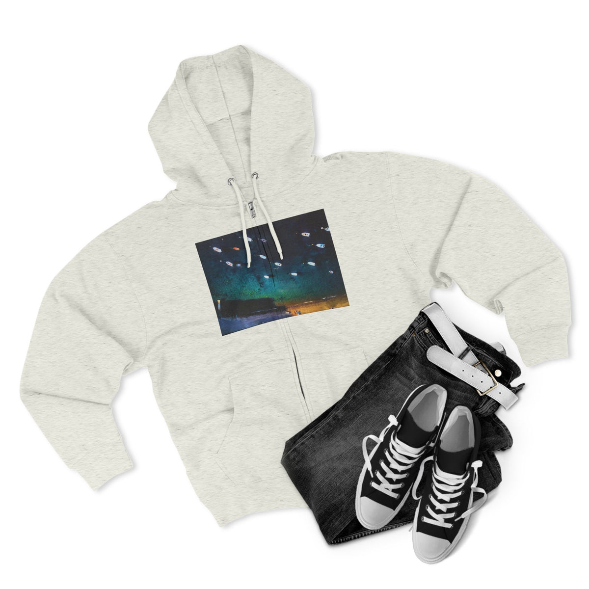 Unisex Zip Hoodie