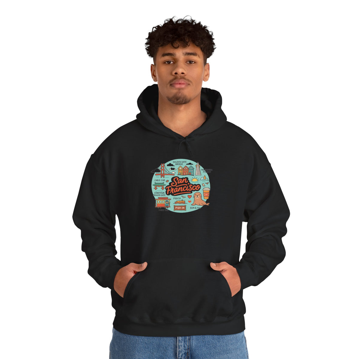 San Francisco Travel Graphic Hoodie