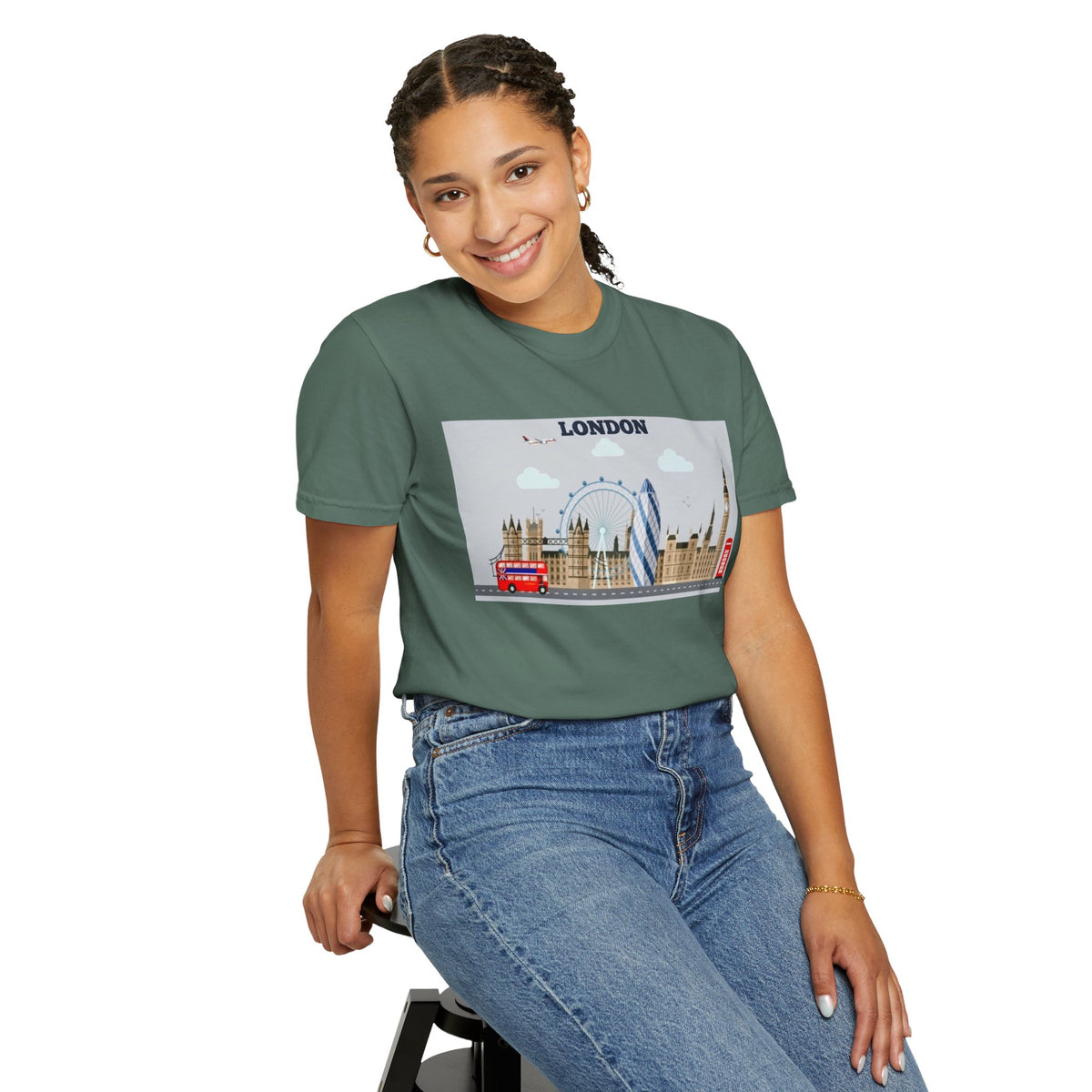 London Skyline Travel T-Shirt