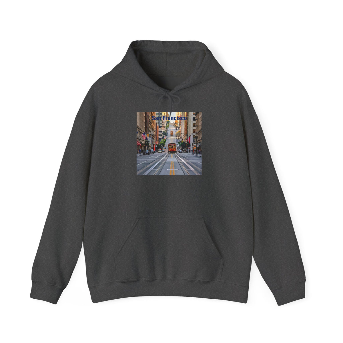 Urban City Street Scene Hoodie