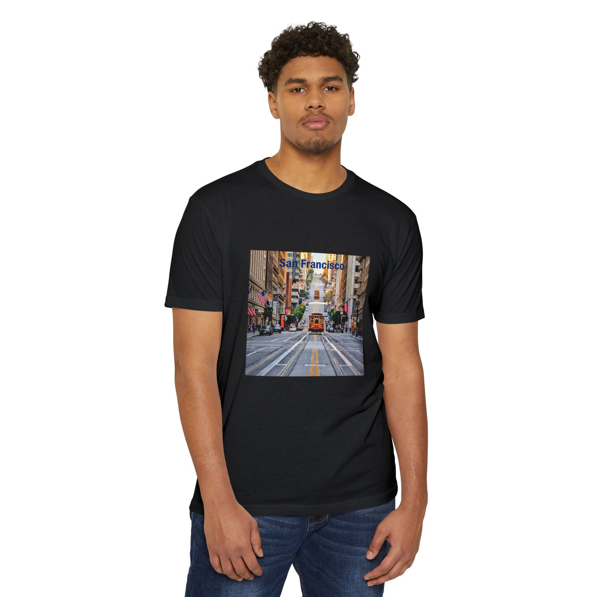San Francisco Streetcar Cityscape T-Shirt