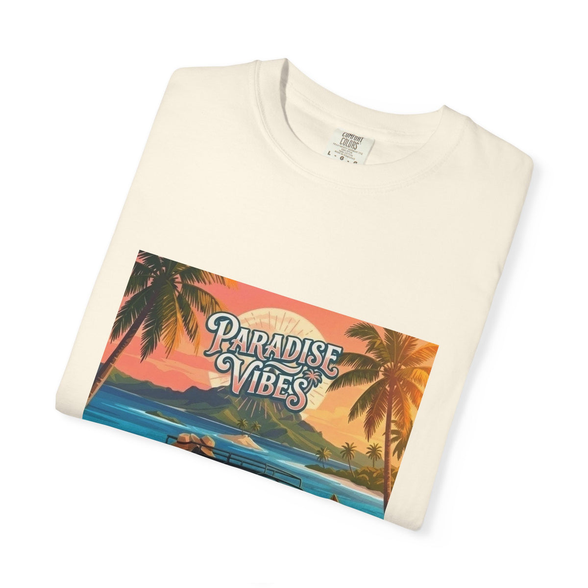 Paradise Vibes Surf Van Men T-Shirt