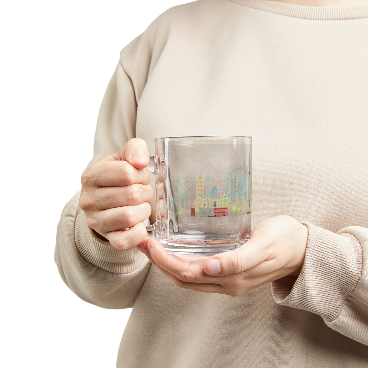 Glass Mug, 10oz
