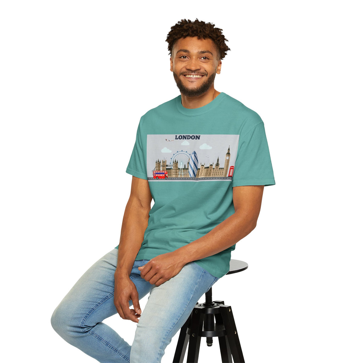 London Skyline Travel T-Shirt