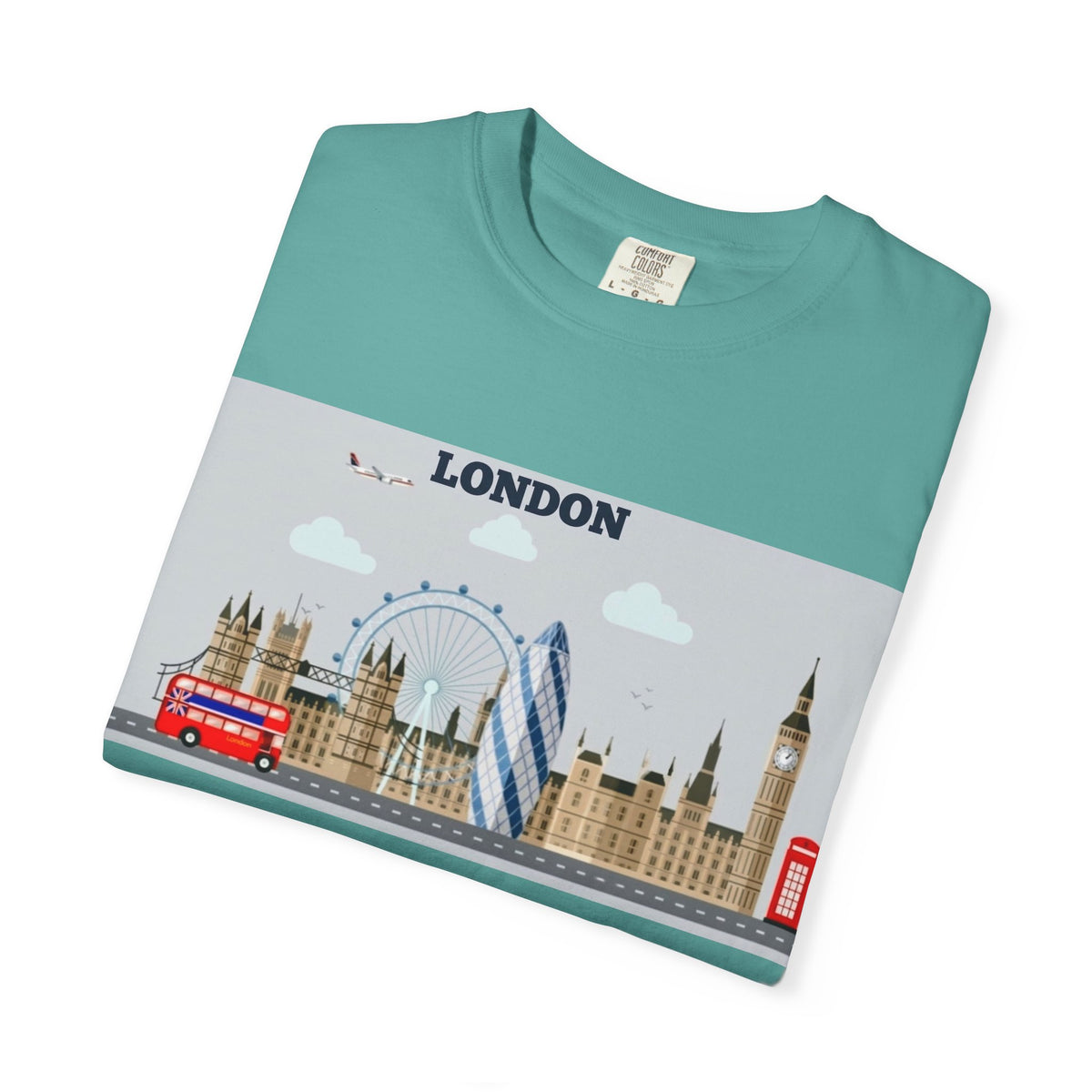 London Skyline Travel T-Shirt
