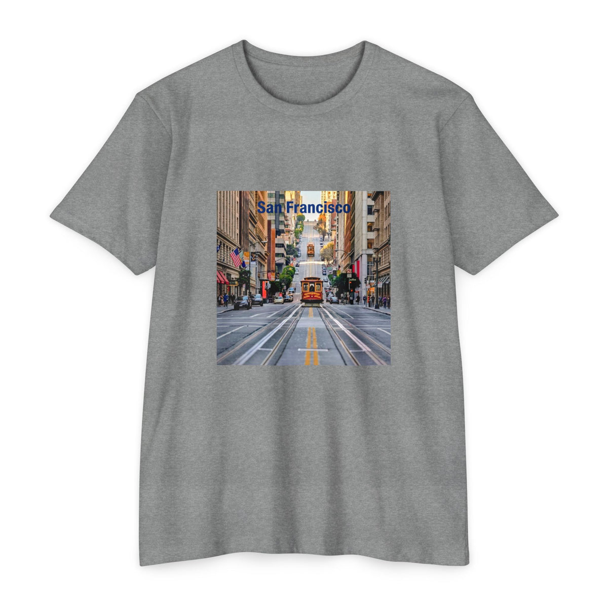 San Francisco Streetcar Cityscape T-Shirt