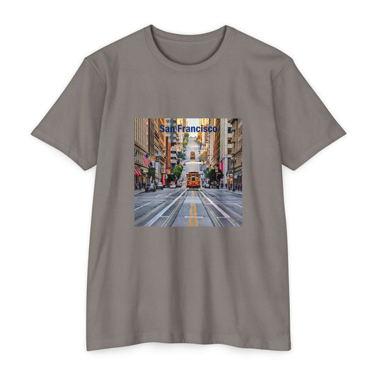 San Francisco Streetcar Cityscape T-Shirt