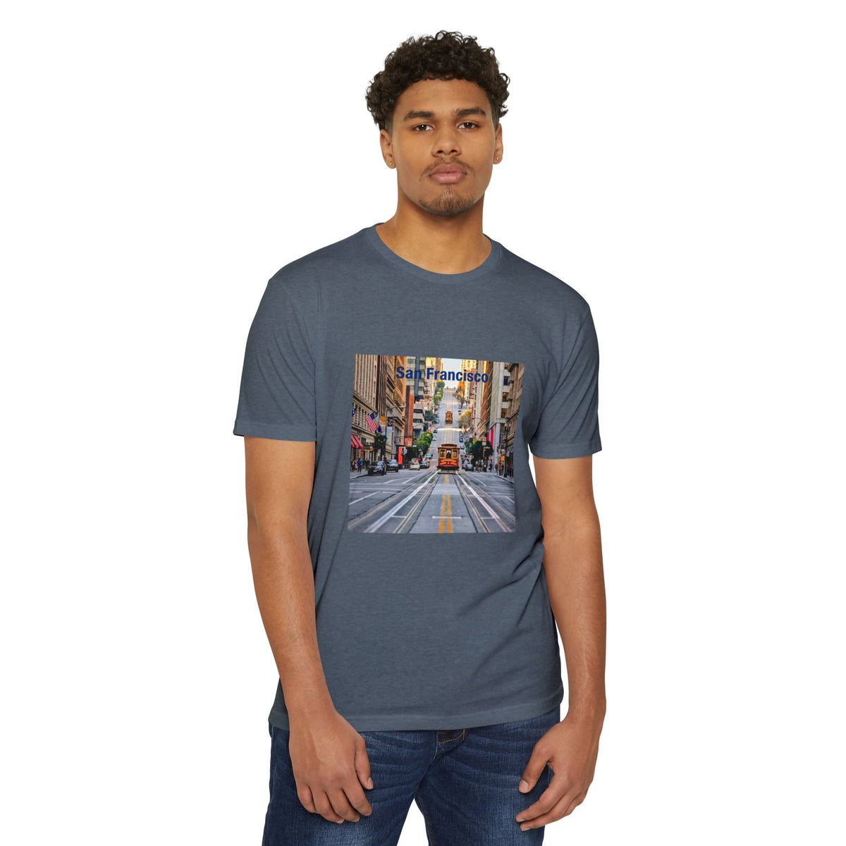 San Francisco Streetcar Cityscape T-Shirt