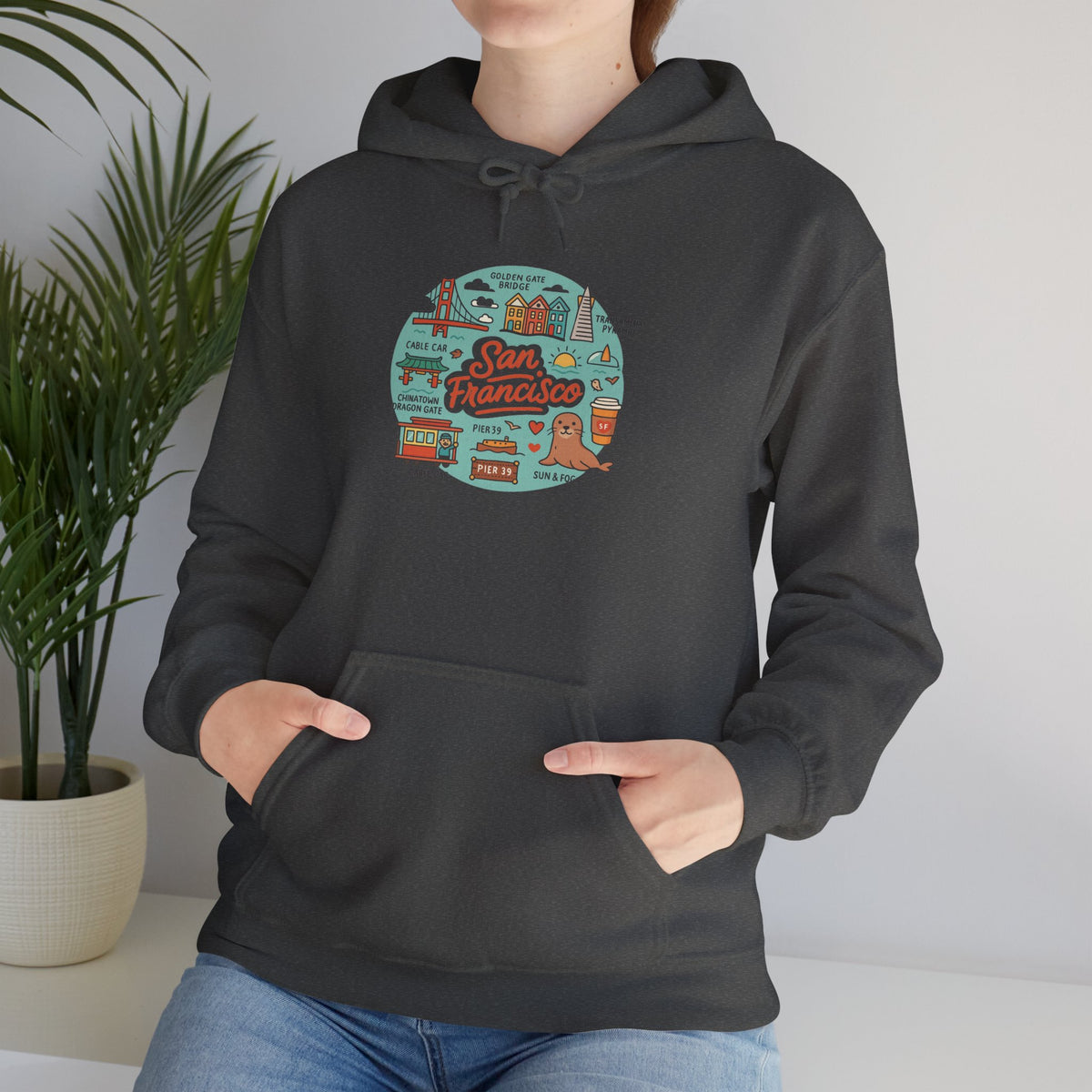 San Francisco Travel Graphic Hoodie
