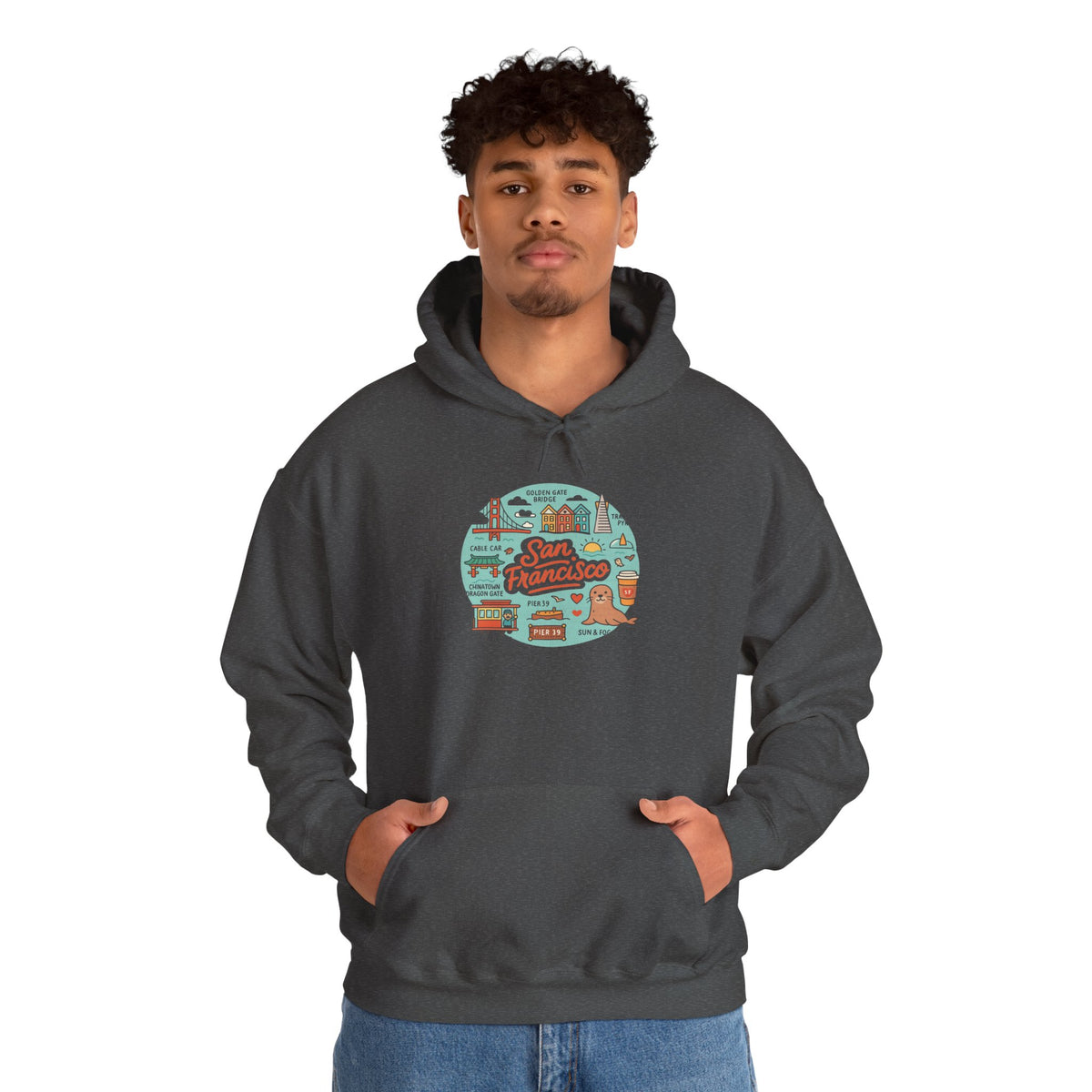 San Francisco Travel Graphic Hoodie