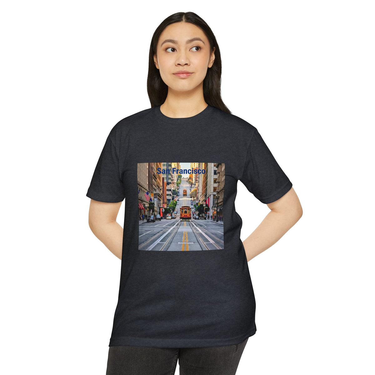 San Francisco Streetcar Cityscape T-Shirt