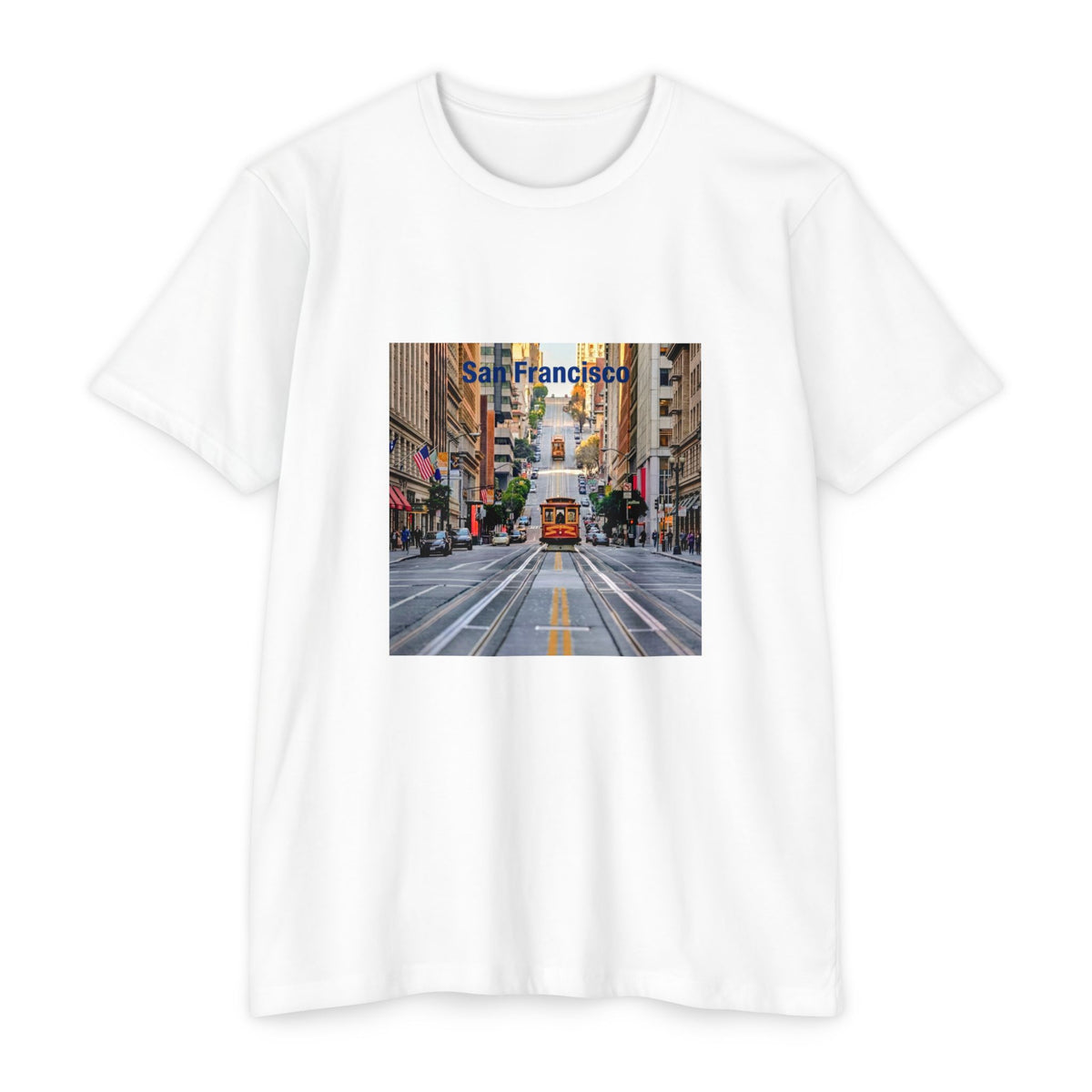 San Francisco Streetcar Cityscape T-Shirt
