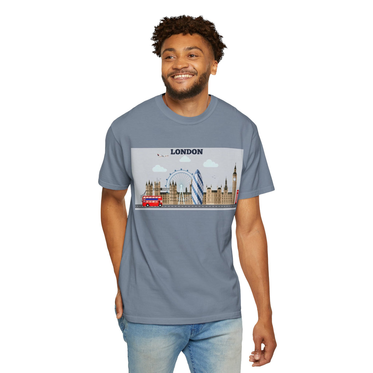 London Skyline Travel T-Shirt