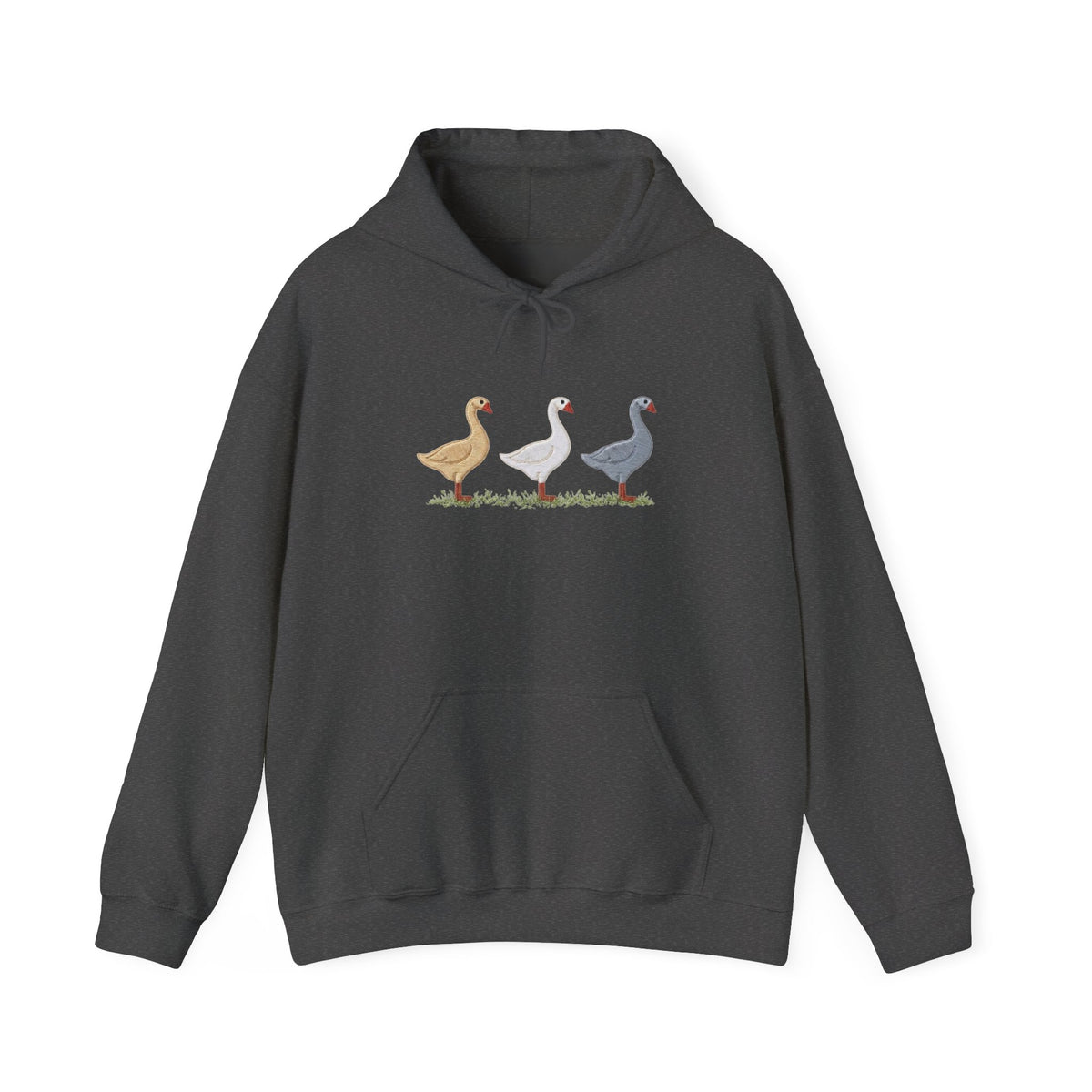Unisex Duck Graphic Hoodie – Cozy Bird Lover Sweatshirt, Casual Pullover Hoodie