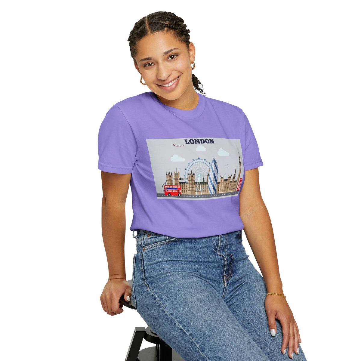London Skyline Travel T-Shirt