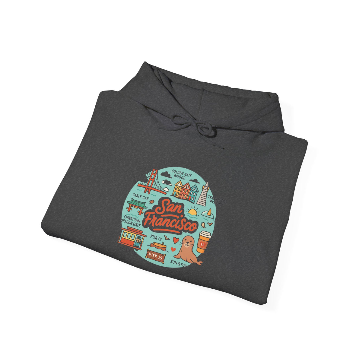 San Francisco Travel Graphic Hoodie