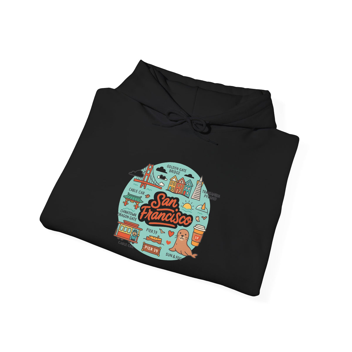 San Francisco Travel Graphic Hoodie