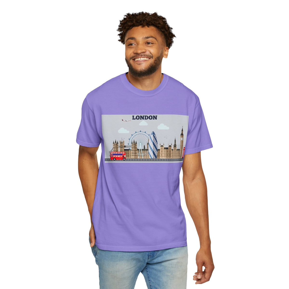 London Skyline Travel T-Shirt