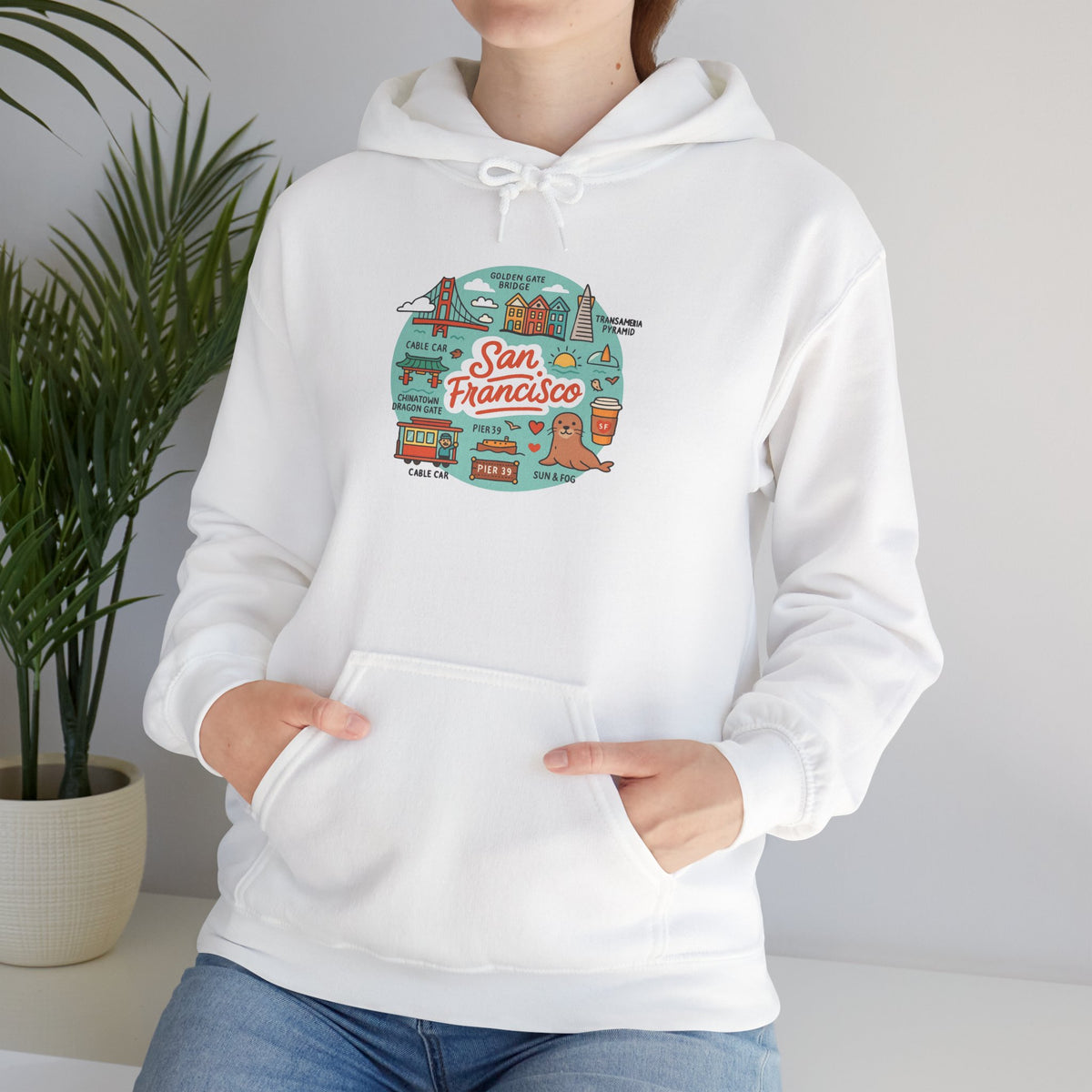 San Francisco Travel Graphic Hoodie