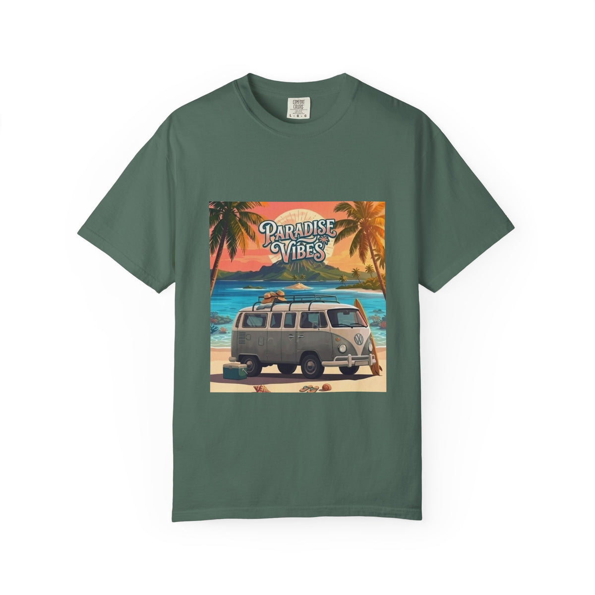 Paradise Vibes Surf Van Men T-Shirt