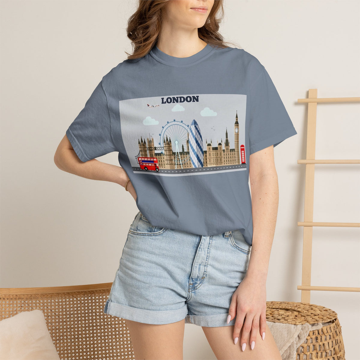 London Skyline Travel T-Shirt