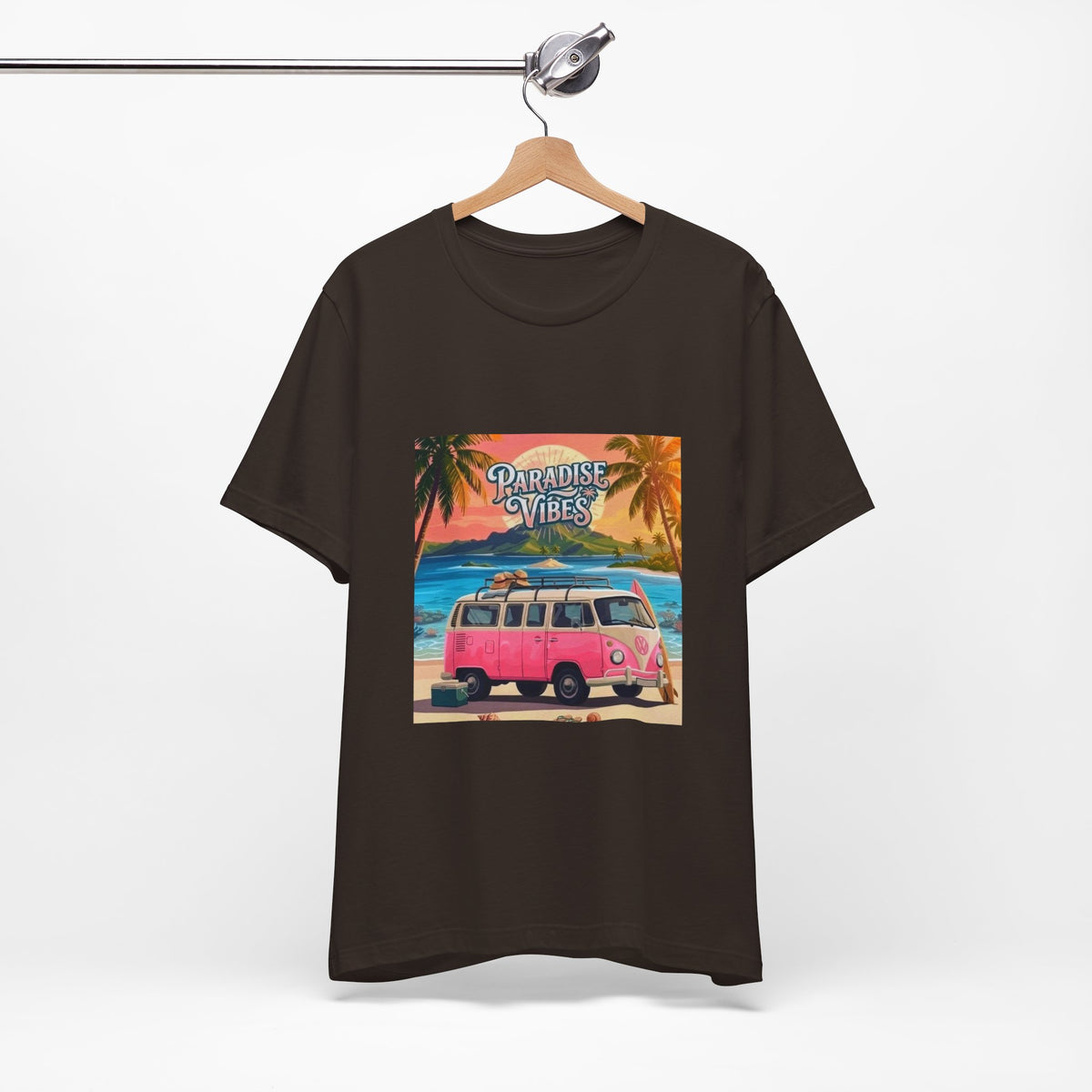 Paradise Vibes Beach Van T-Shirt