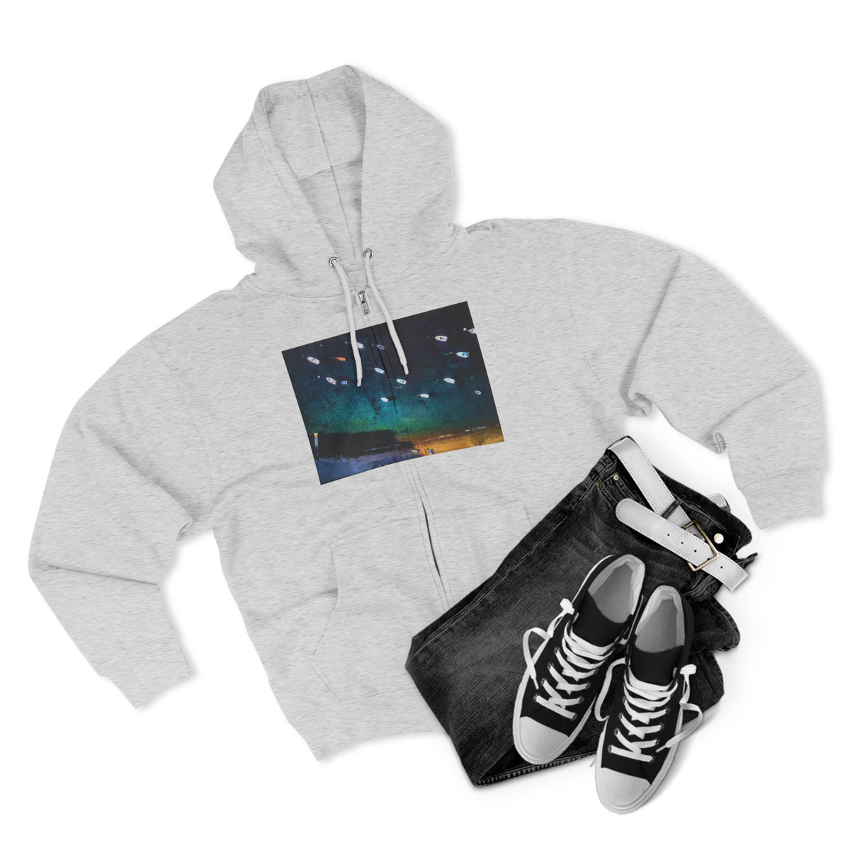 Unisex Zip Hoodie