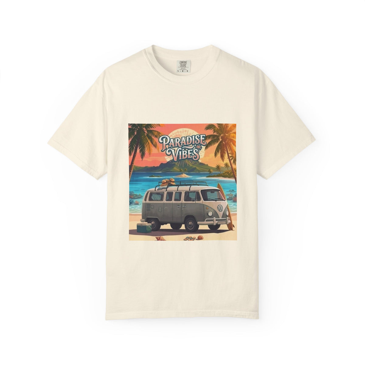 Paradise Vibes Surf Van Men T-Shirt