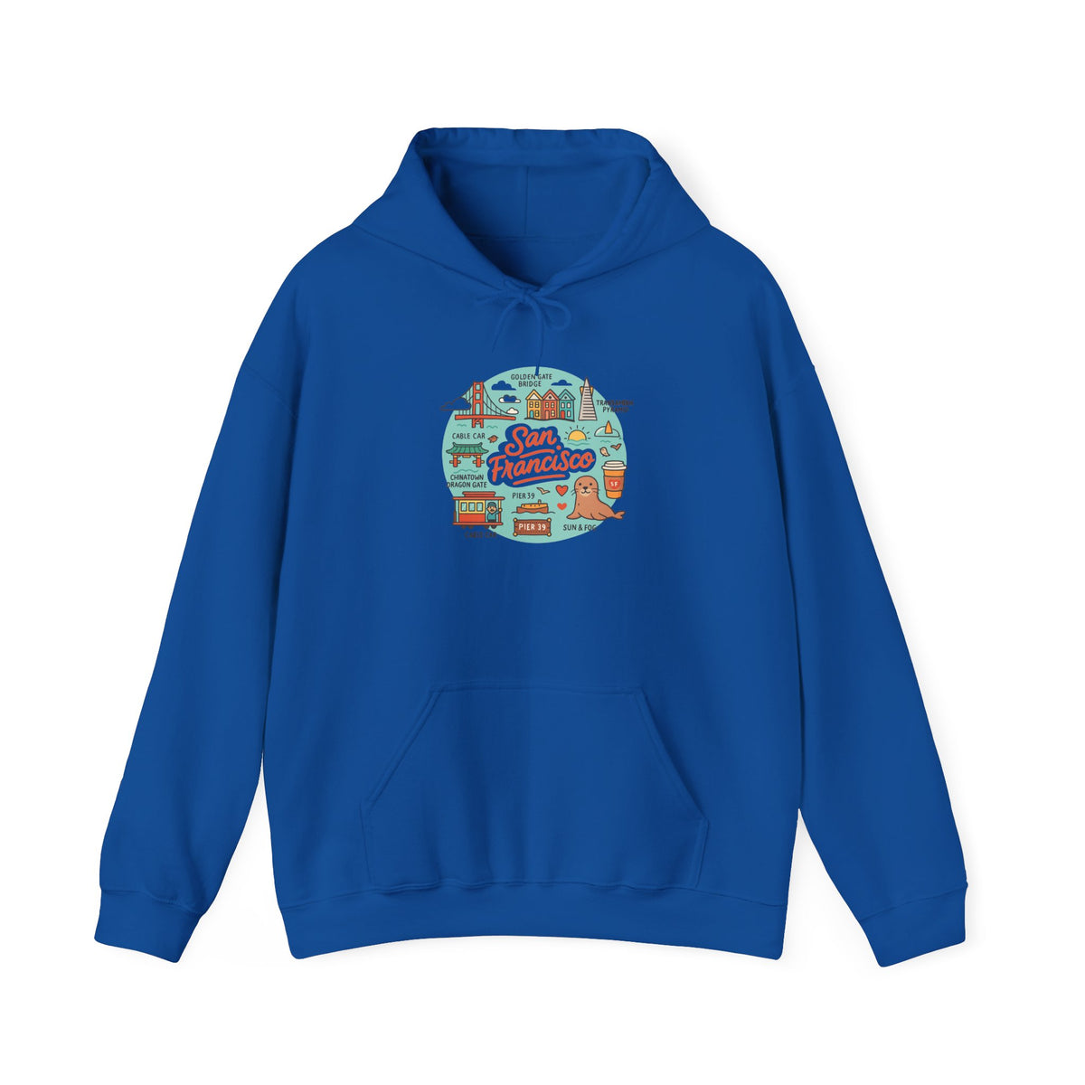 San Francisco Travel Graphic Hoodie