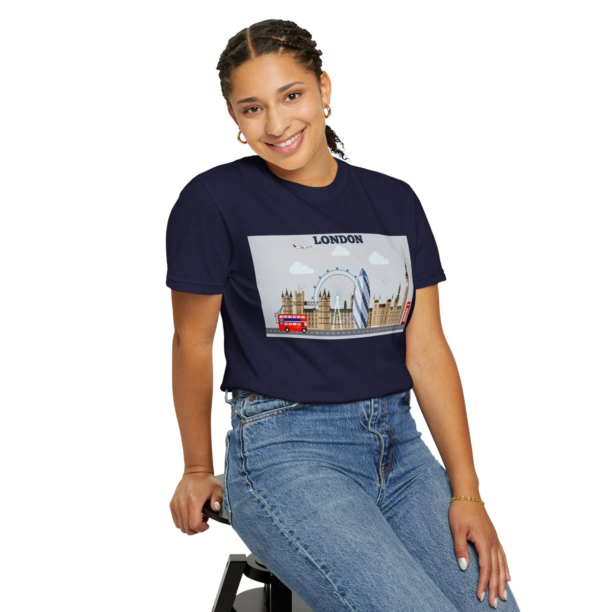 London Skyline Travel T-Shirt