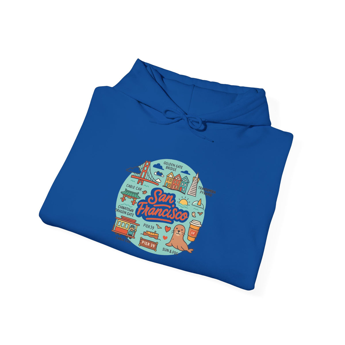 San Francisco Travel Graphic Hoodie