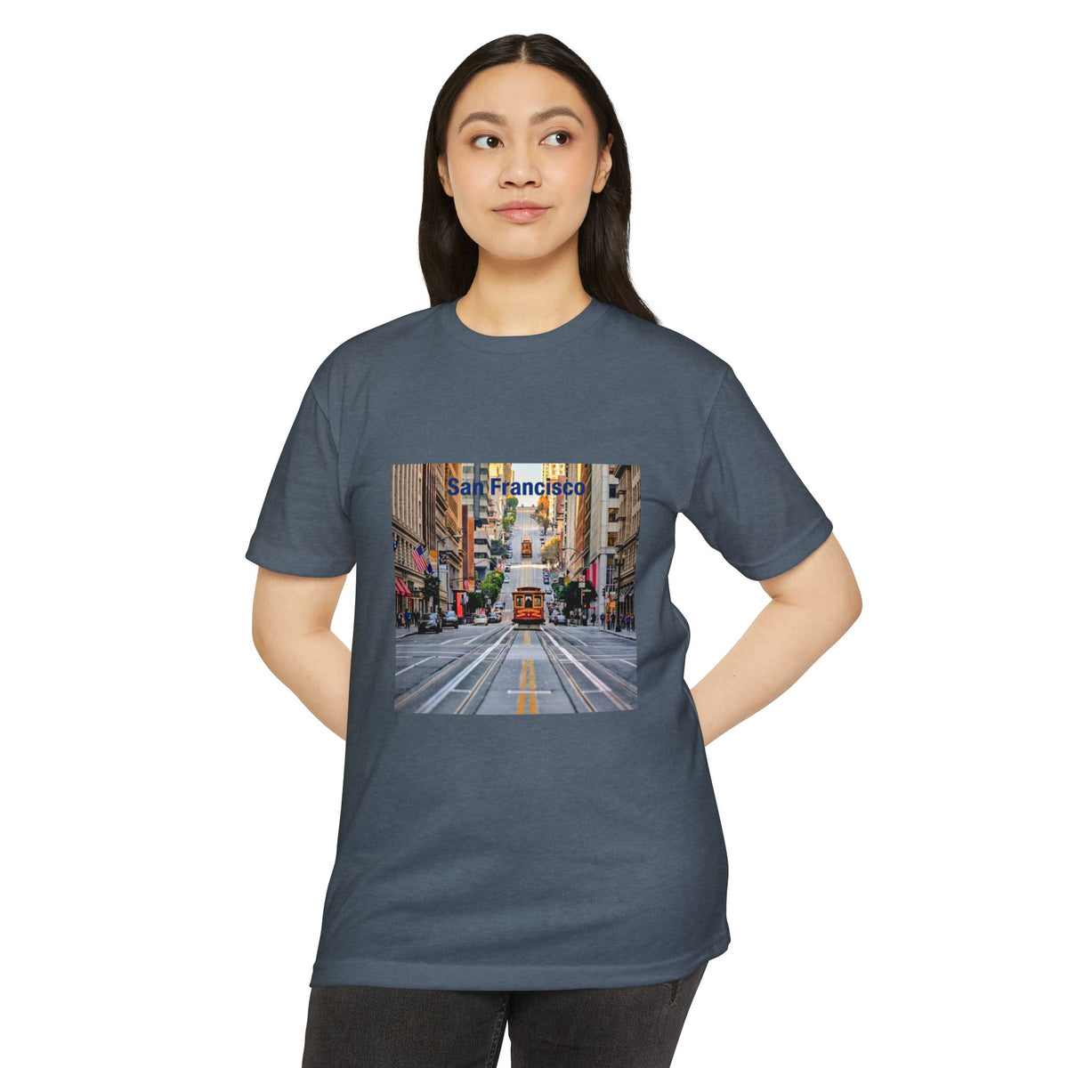 San Francisco Streetcar Cityscape T-Shirt