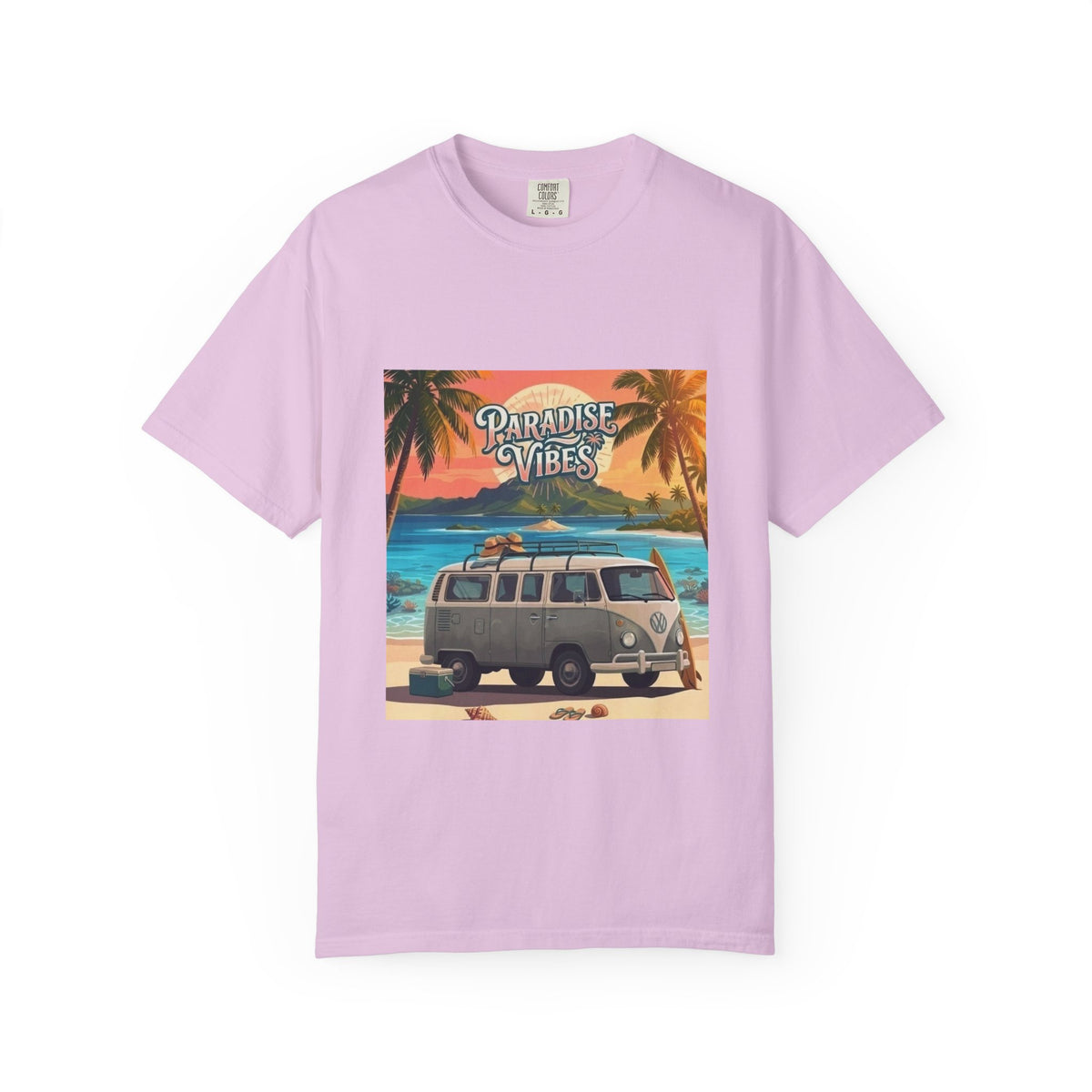 Paradise Vibes Surf Van Men T-Shirt
